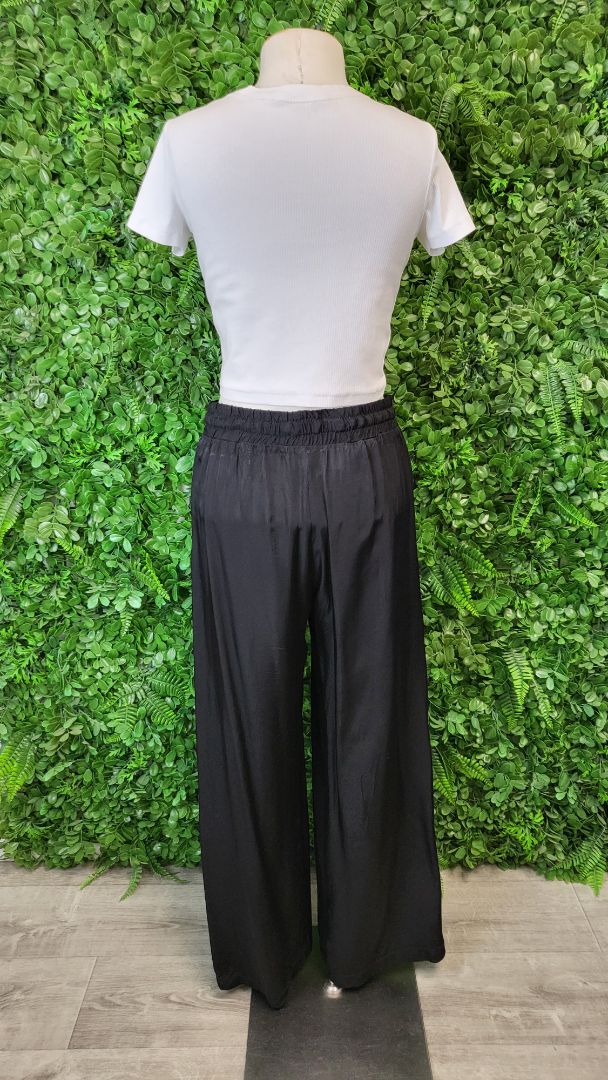 Briarwood Black Sateen Wide Leg Pant (10)