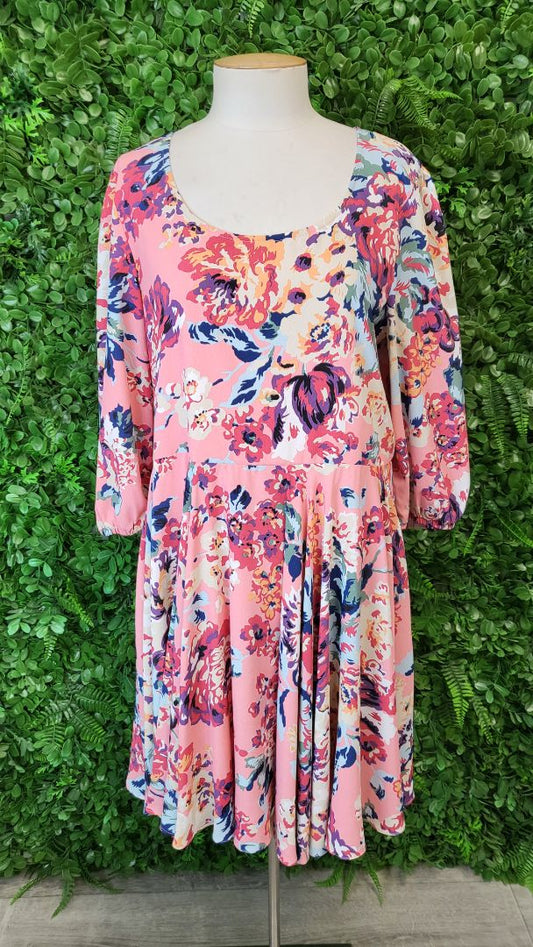Augustine Floral Flare Dress (10)