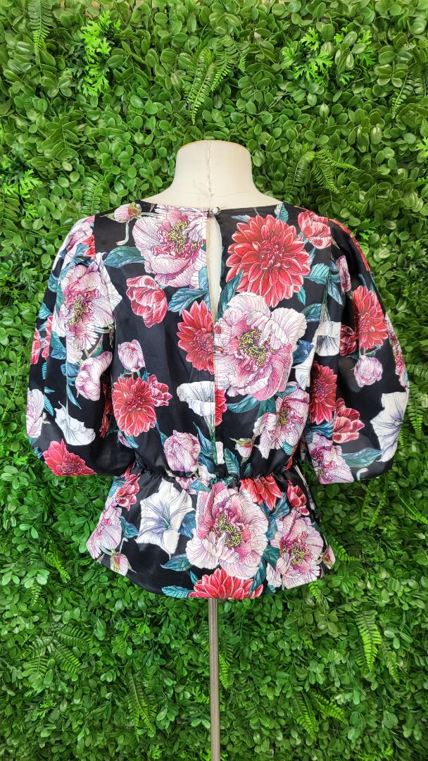 Federation Floral Sateen Top (12)