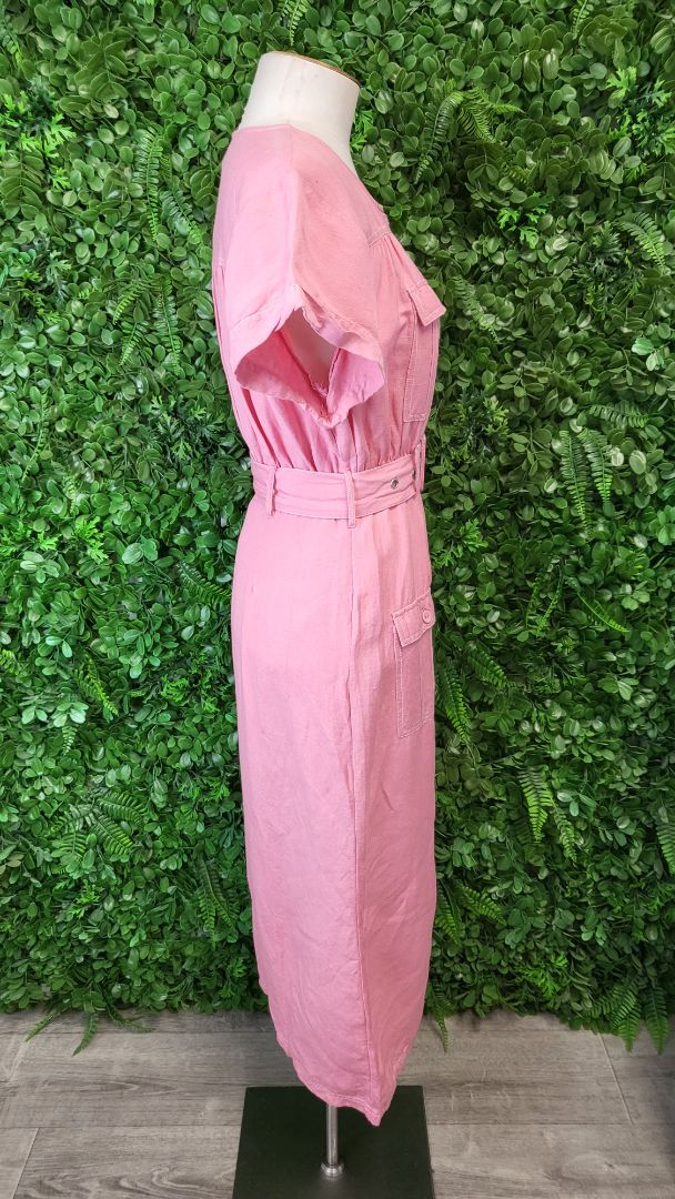 Steele Pink Cargo Dress (6)