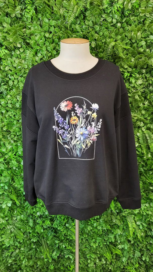 Zafina Black Print Crew (12)