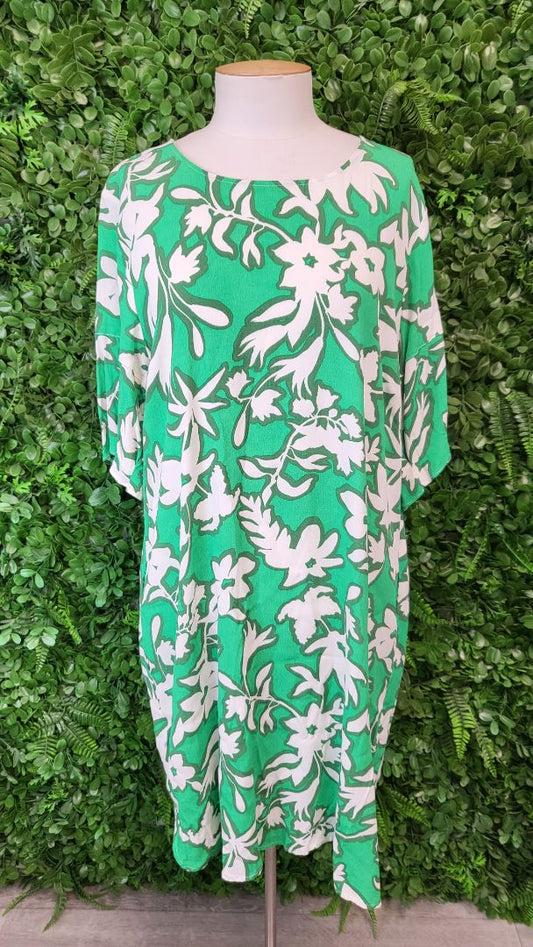 Foil Print Slip Dress 16