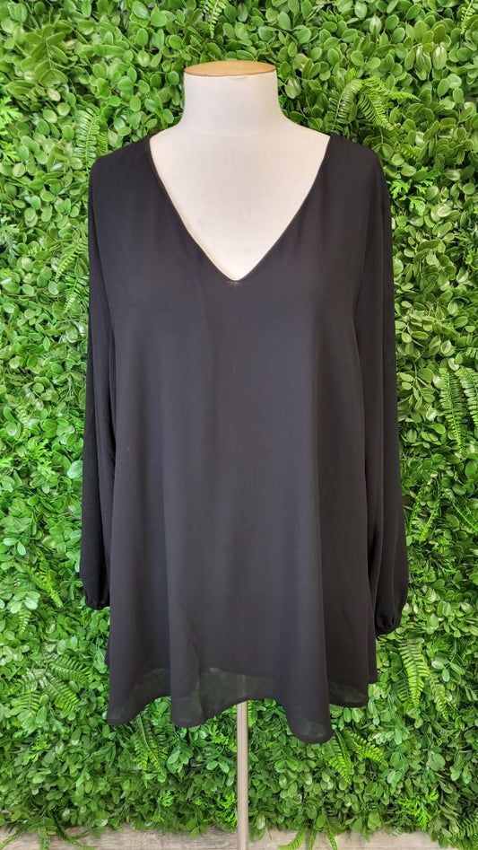 Gloss Black Melli Flared Top BNWT (18)