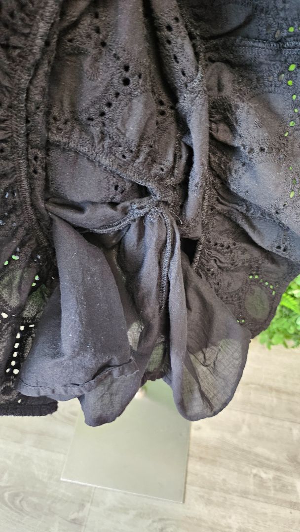 Shine On Label Black Broderie Dress (18)