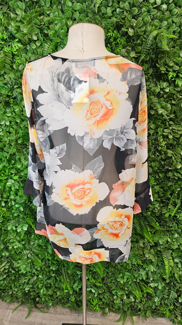 Bittermoon Print Sheer Top (12)