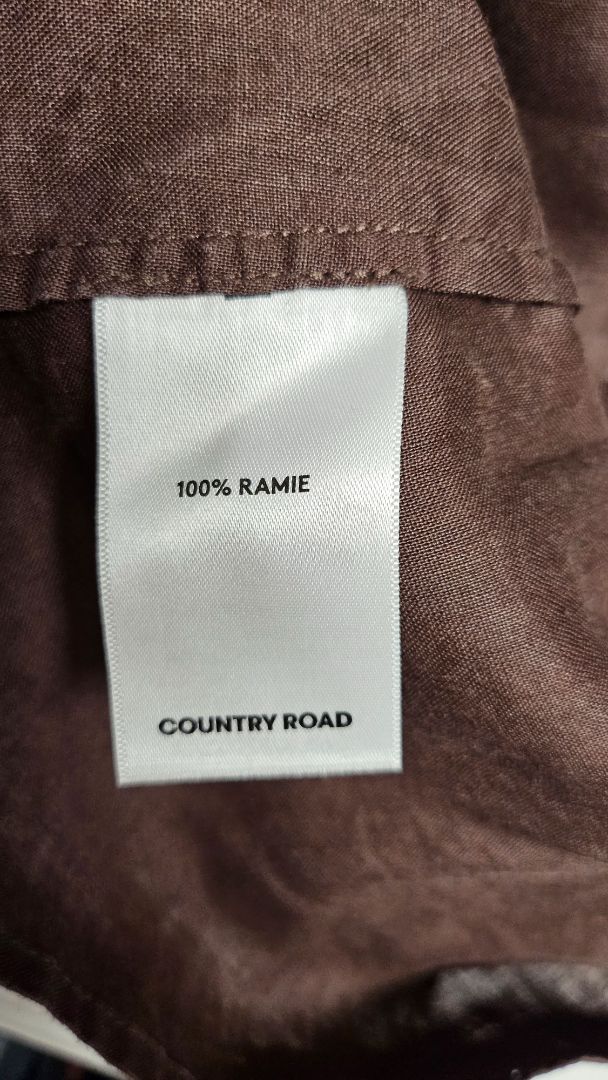 Country Road Brown Linen Top (12)