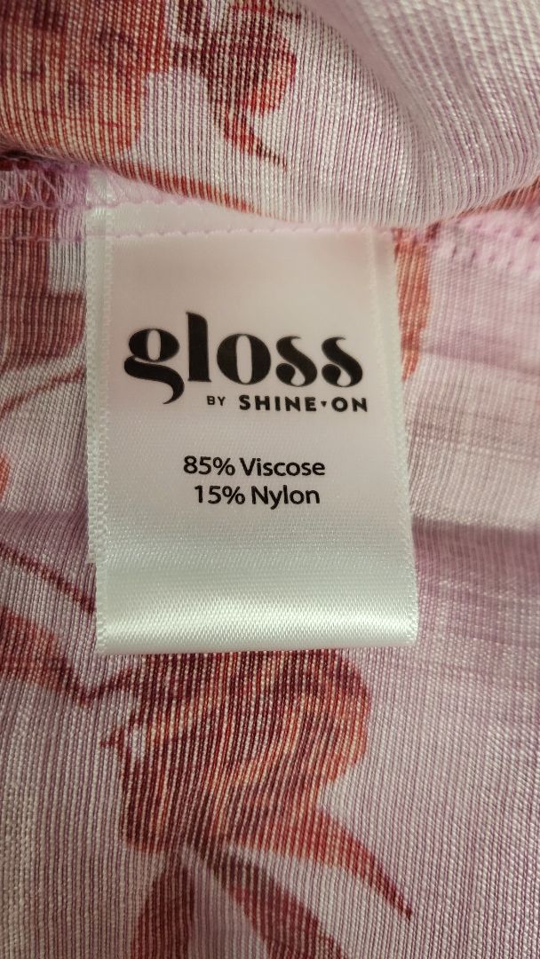Gloss Pink Print Sun Dress (14)