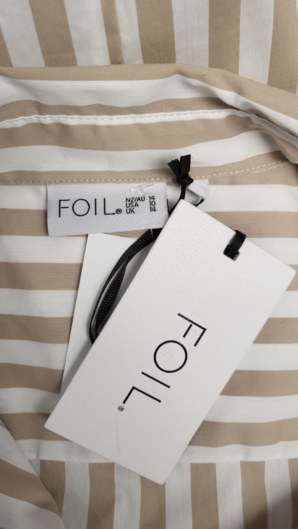 Foil Stripe Award Winning Dress BNWT (14)