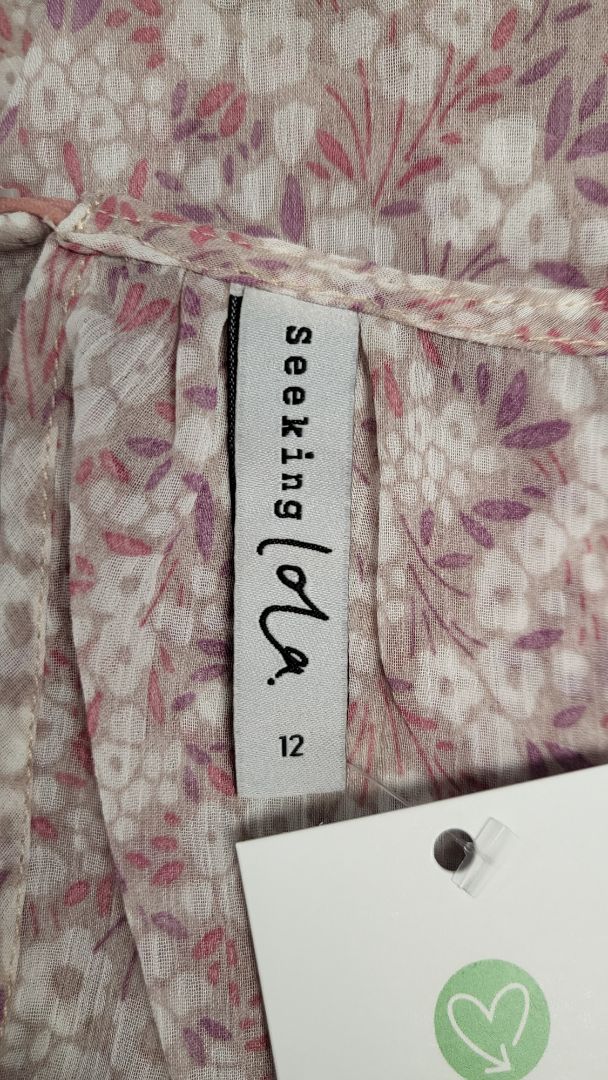 Seeking Lola Print Sheer Top (12)