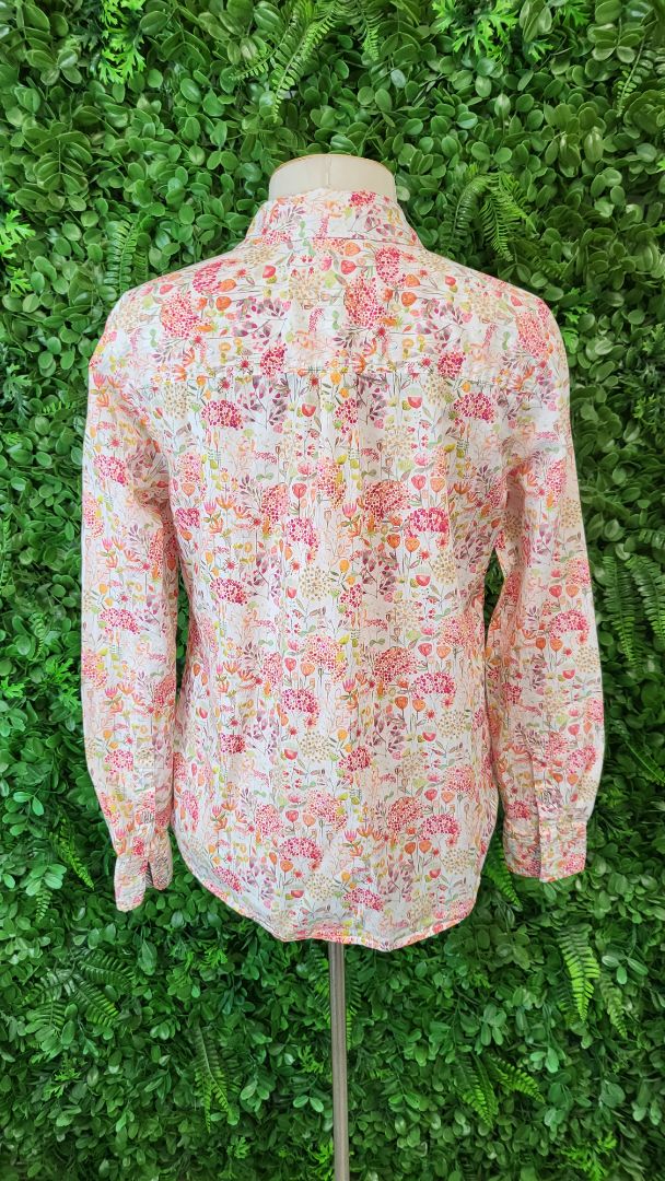 Ballantynes Print Cotton Blouse (10)