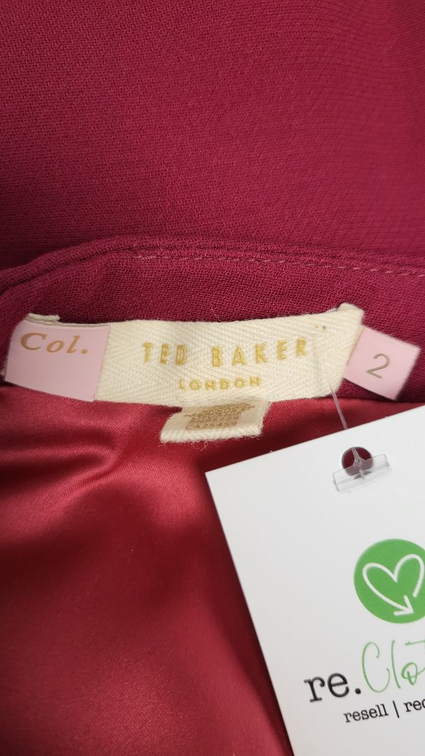 Ted Baker Multi Coloured Mini Skirt (10)