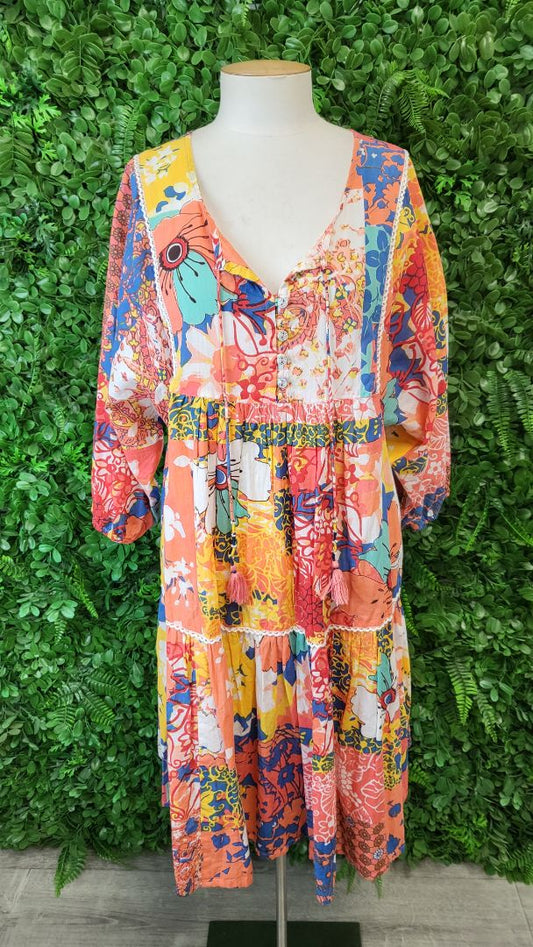 Orientique Print Resort Dress (12)