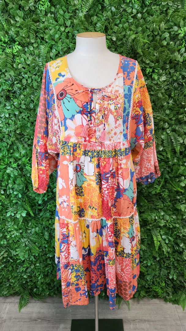 Orientique Print Resort Dress (12)