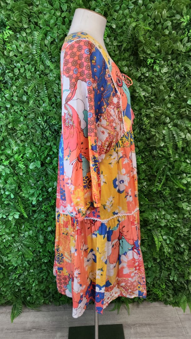 Orientique Print Resort Dress (12)