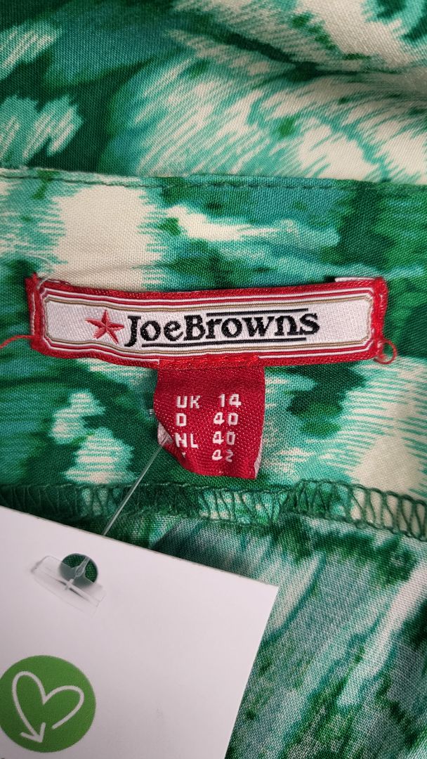 Joe Browns Print Frill Hem Skirt (12)