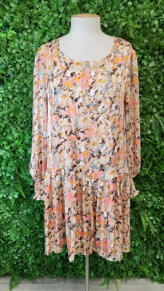 Augustine Print Drop Waist Dress (10)