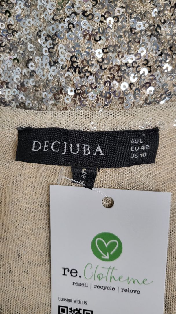 Decjuba Silver Sequin Tank (14)