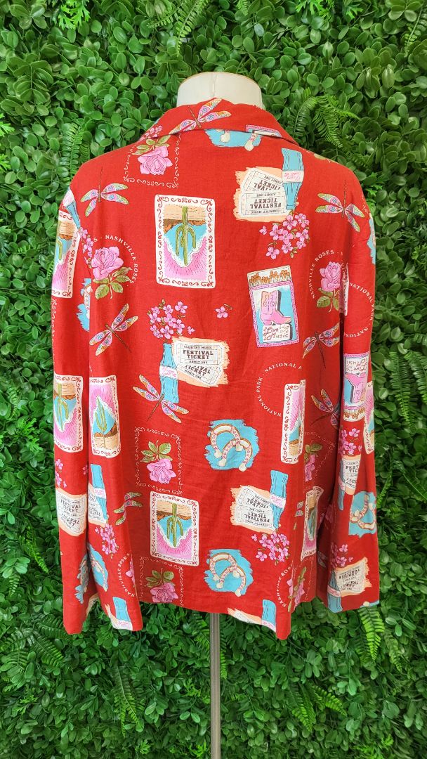 Sportsgirl Print Festival Top (16)