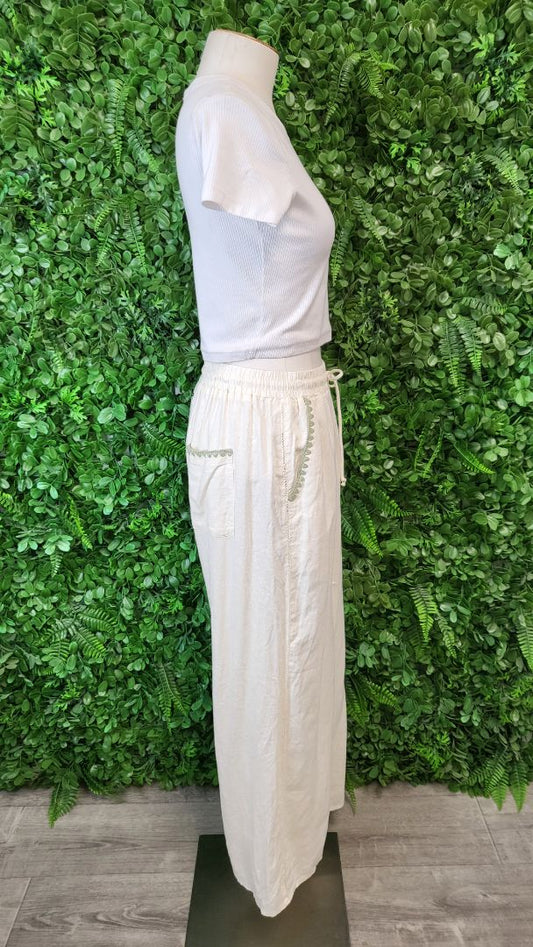 Ghanda Cream Linen Blend Pant (10)