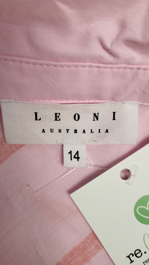 Leoni Striped Fit & Flare Dress (14)