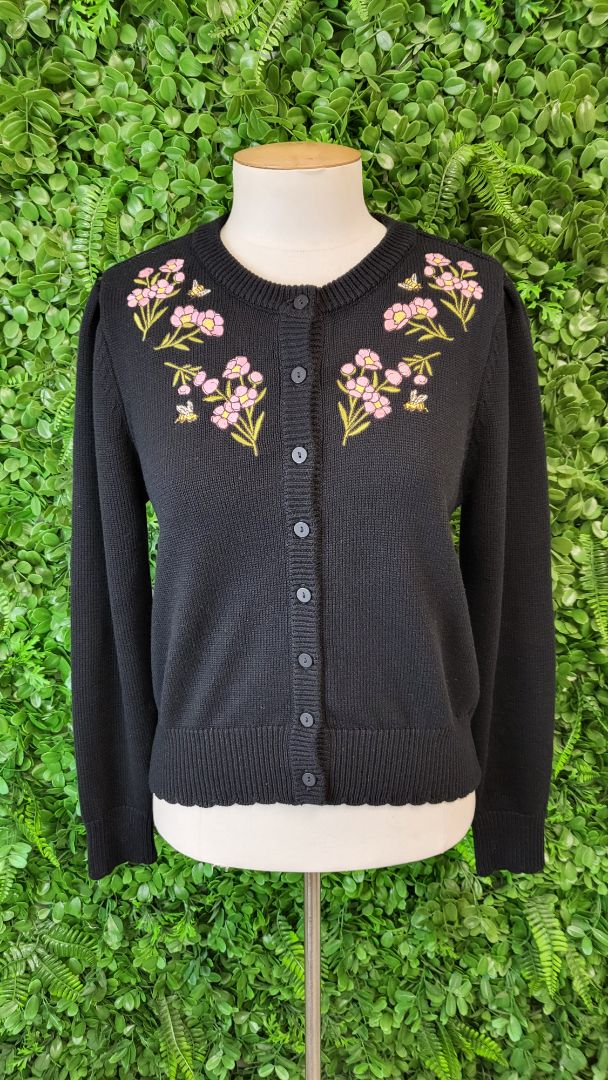Princess Highway Black Knit Cardigan (10)