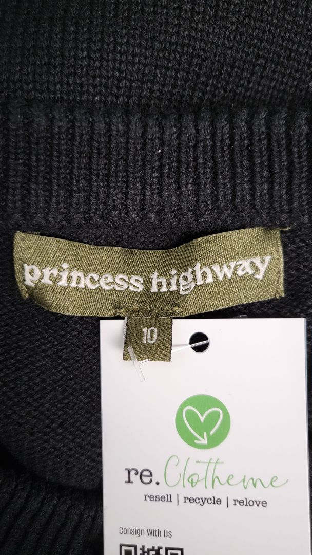 Princess Highway Black Knit Cardigan (10)