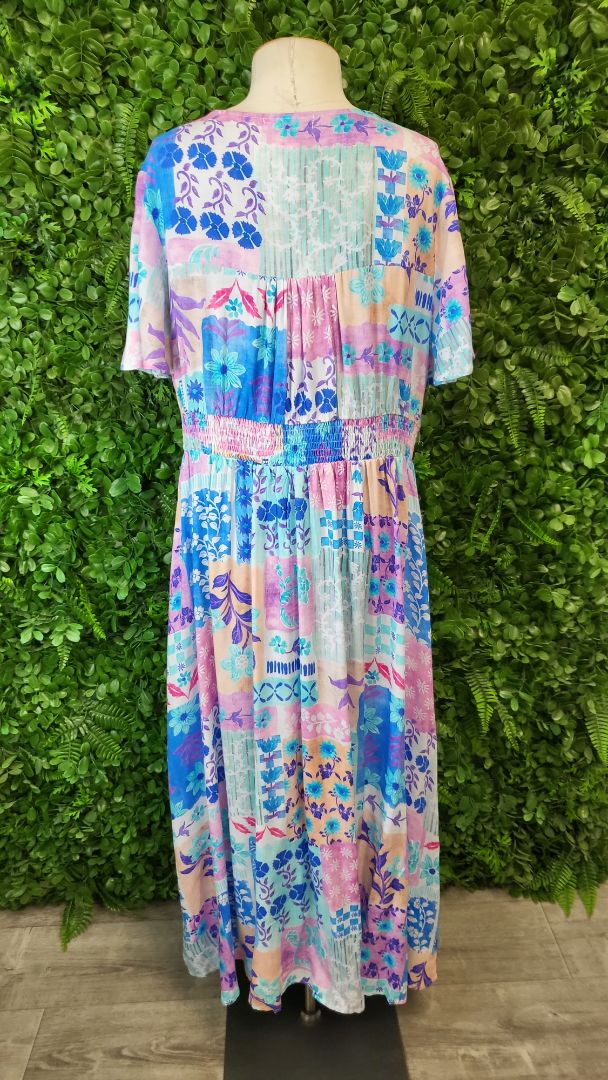 Vine Apparel Print Pip Dress BNWT (18)
