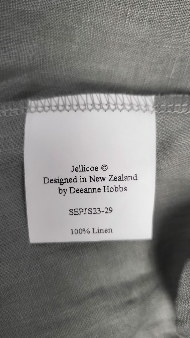 Jellicoe Sage Linen Dress Coat (10)