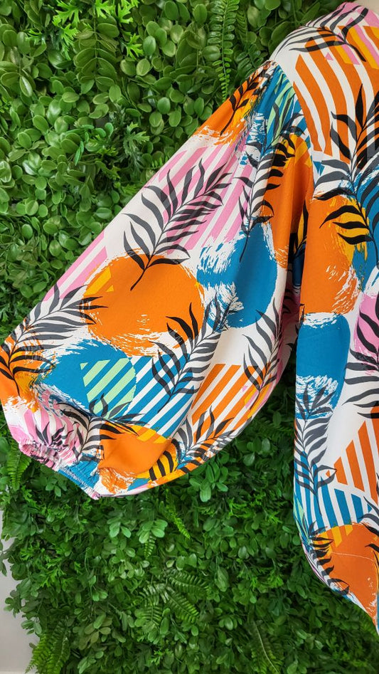 Leo + Be Print Blouse (12)