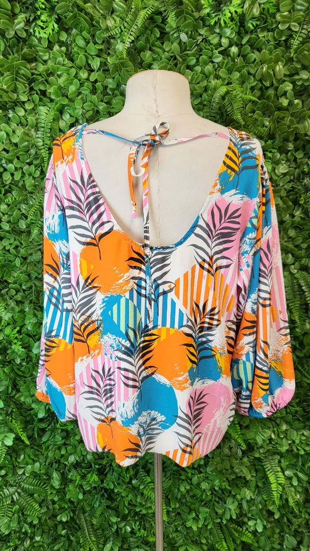 Leo + Be Print Blouse (12)