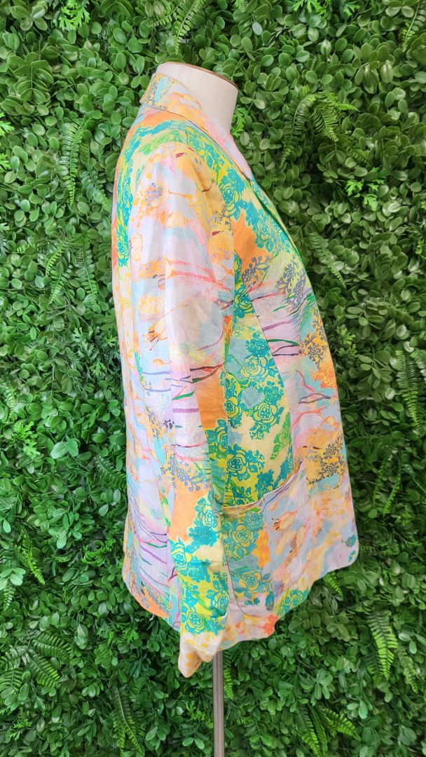 Foil Multi Linen Blazer (10)