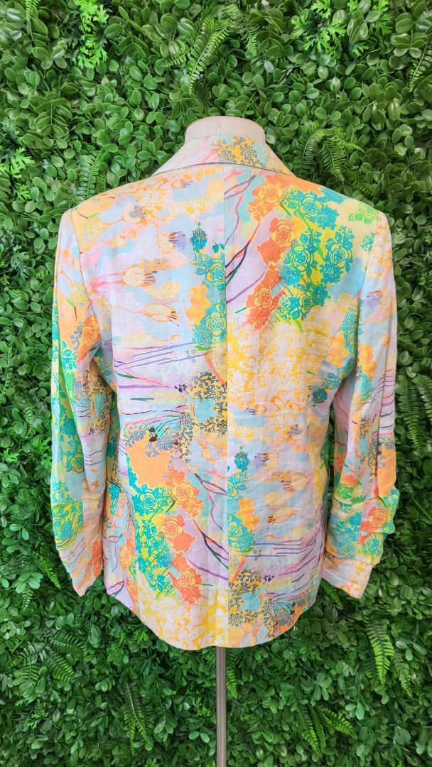 Foil Multi Linen Blazer (10)
