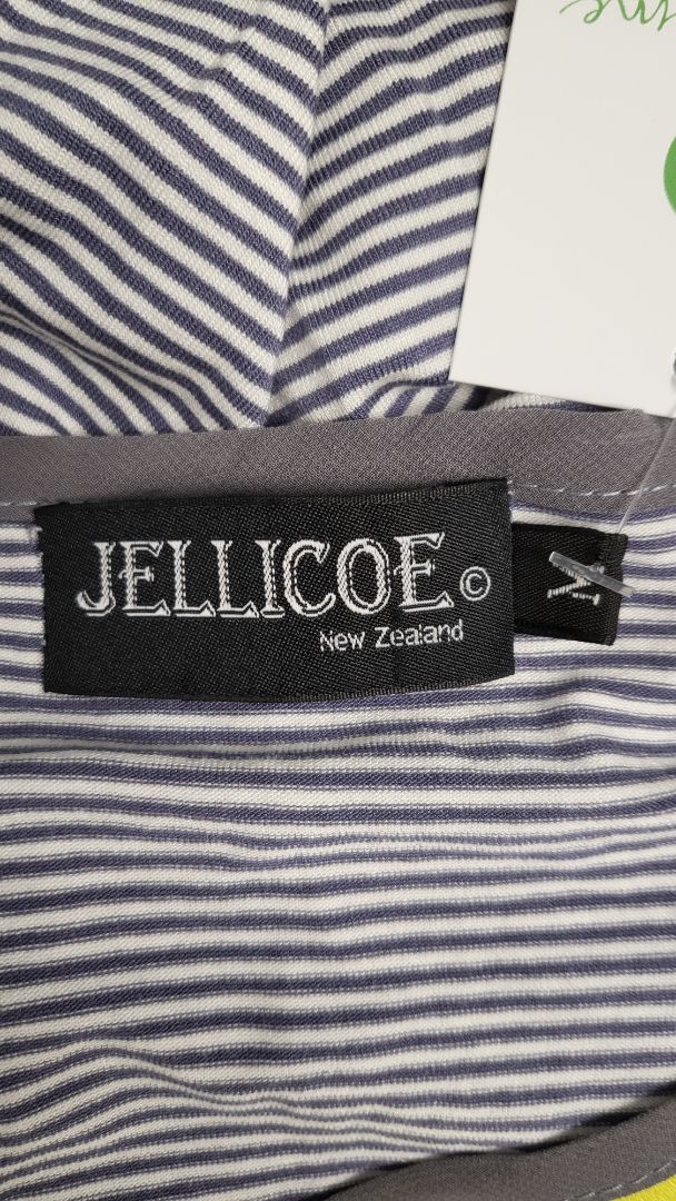 Jellicoe Yellow Print T-Shirt Dress (12)