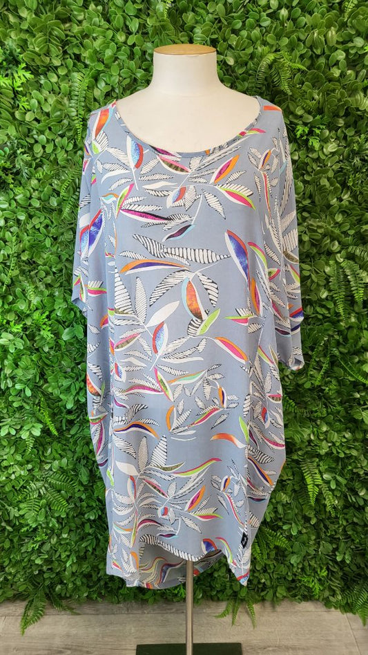 Jellicoe Leaf Tunic Dress (14-16)