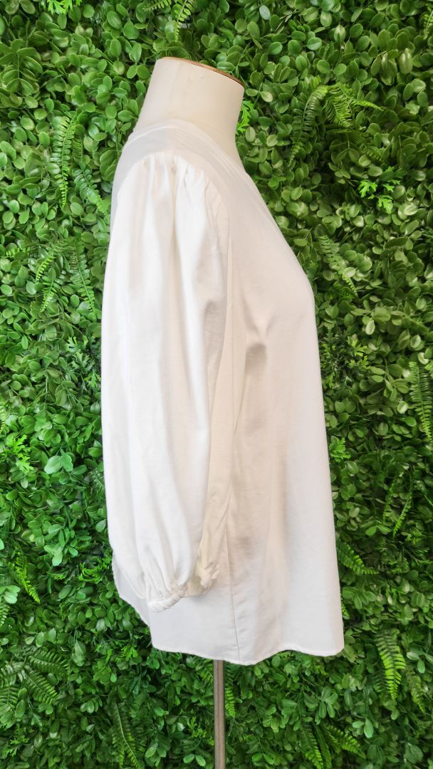 Preview Cream Puff Sleeve Blouse (12)