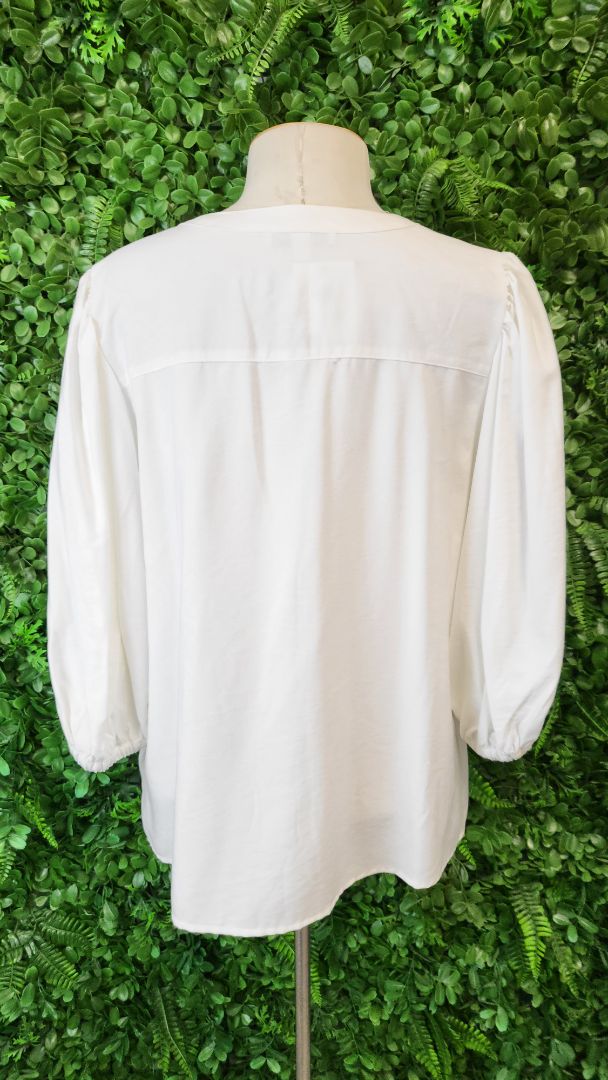 Preview Cream Puff Sleeve Blouse (12)