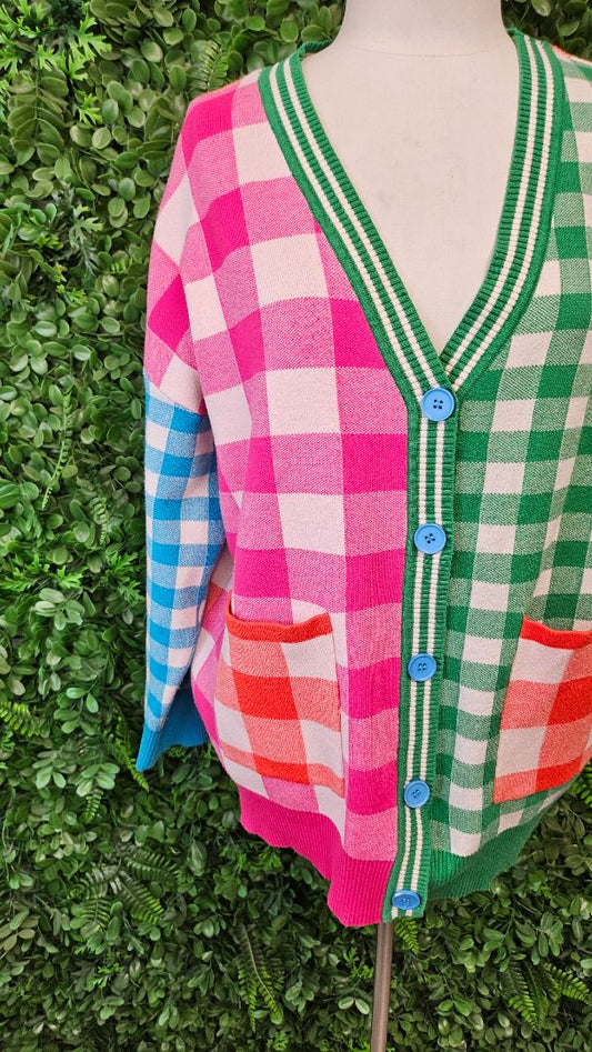 Unknown Multi Contrast Cardigan (16)
