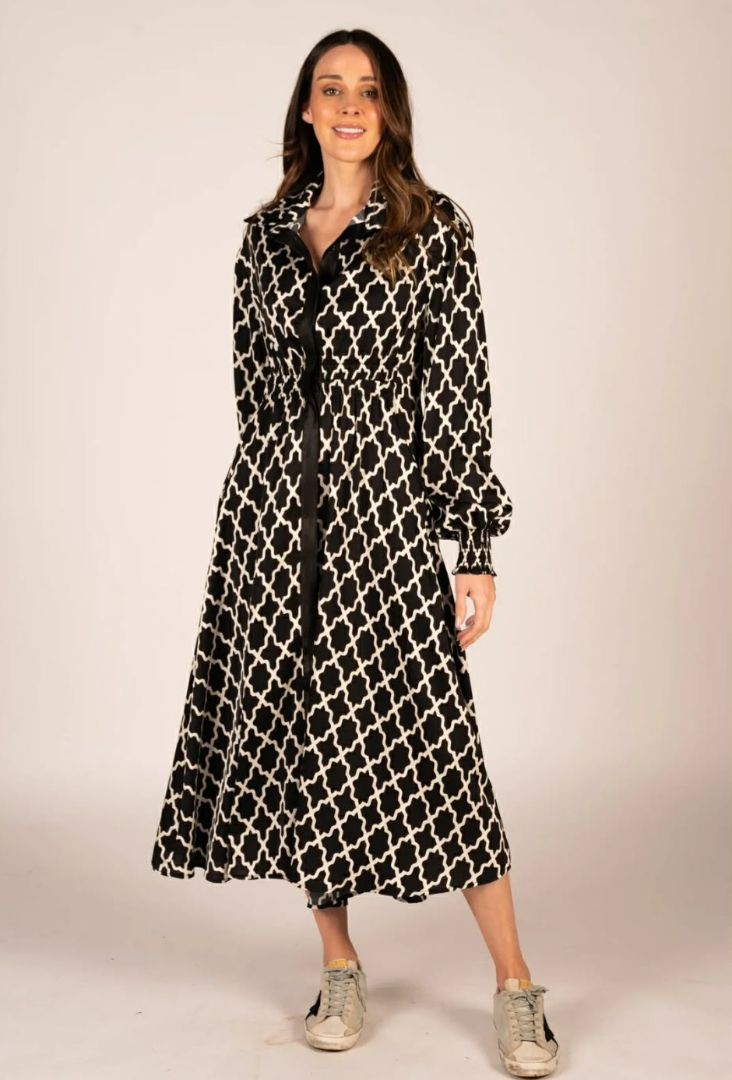We Are The Others Geo Print Tia Maxi Dress BNWT (14)