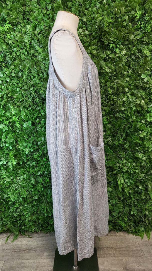 Lordship Linen Grey Linen Jumpsuit (12-16)
