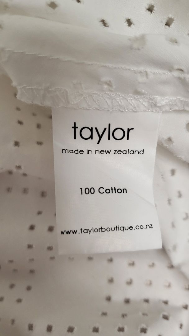 Taylor White Adaption Shirt (10-12)