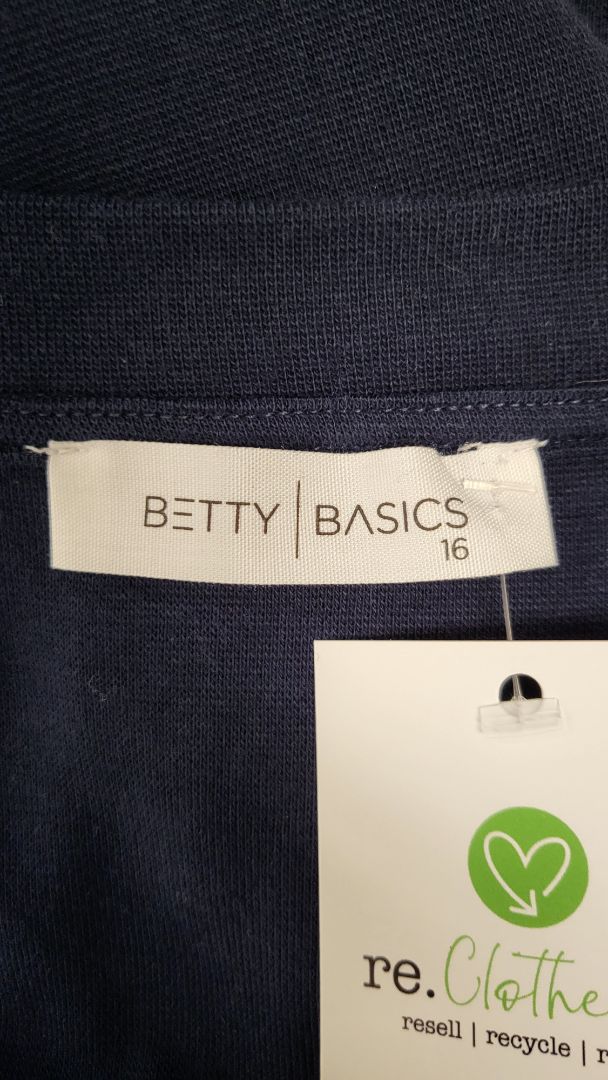 Betty Basics Navy T-Shirt Dress (16)