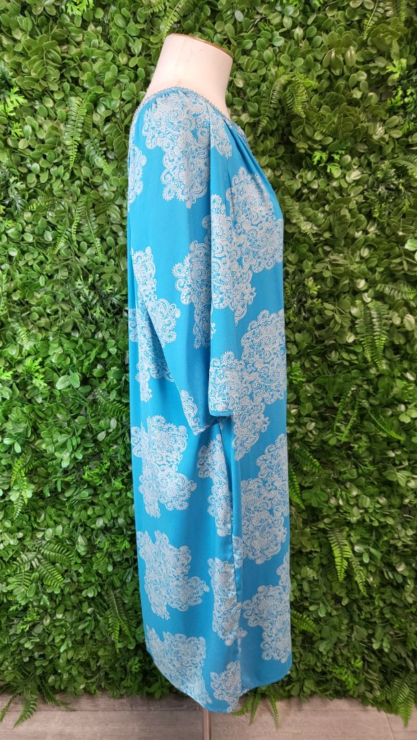 Loobies Story Blue Silk Dress (12)