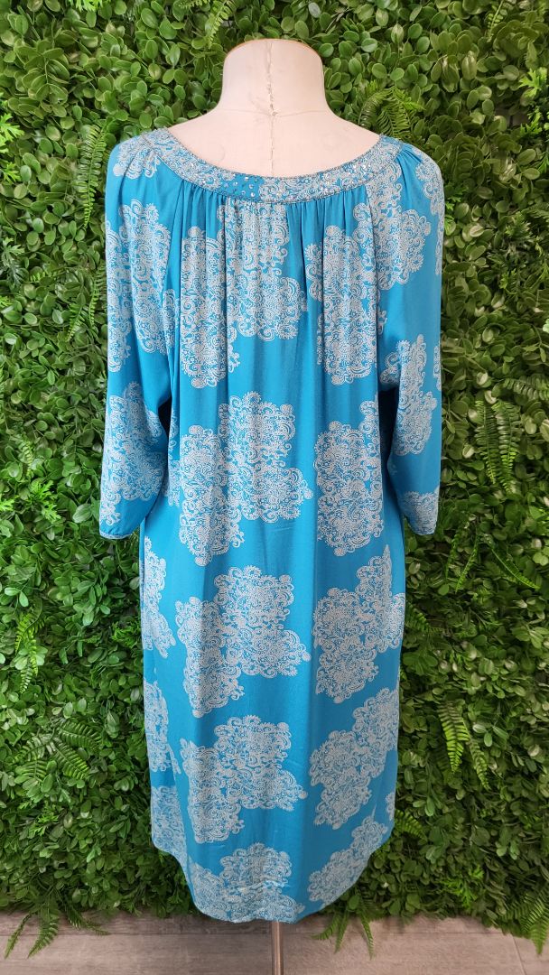 Loobies Story Blue Silk Dress (12)