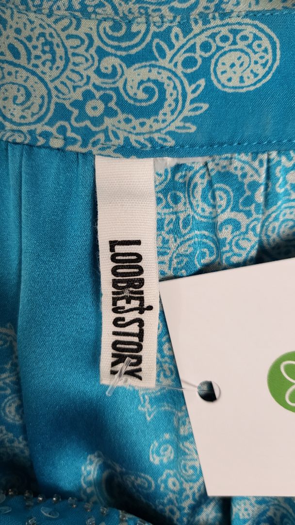 Loobies Story Blue Silk Dress (12)