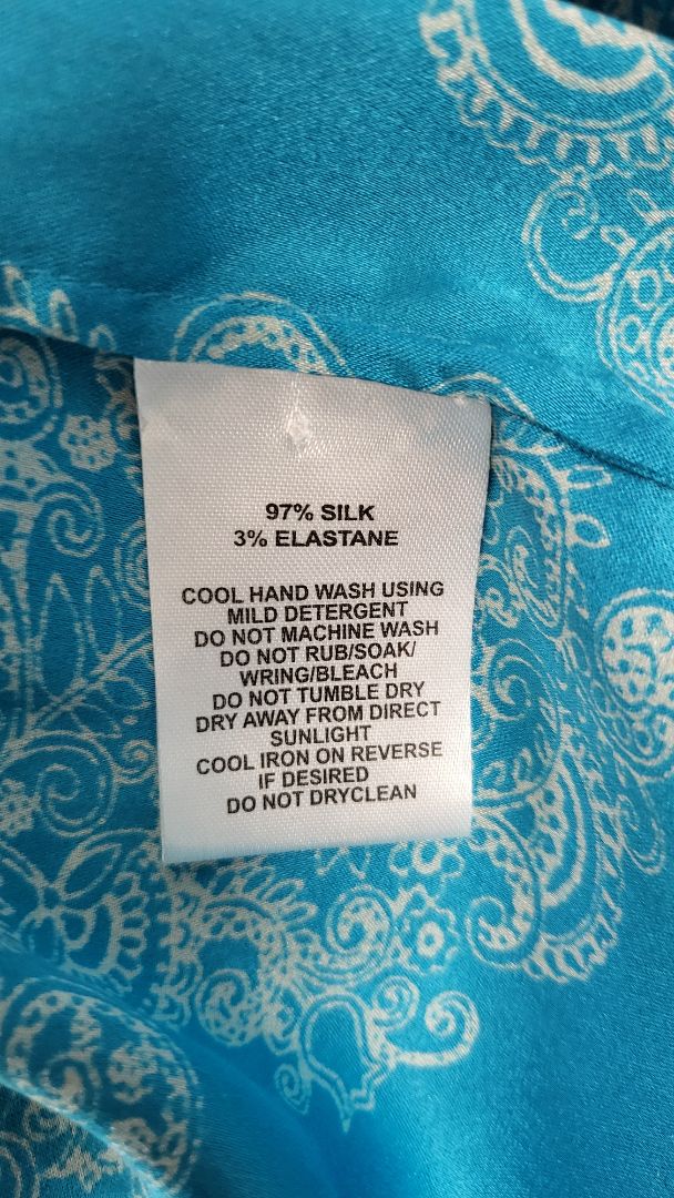 Loobies Story Blue Silk Dress (12)