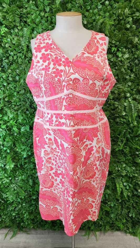 Artstyle Print Day Dress (14-16)