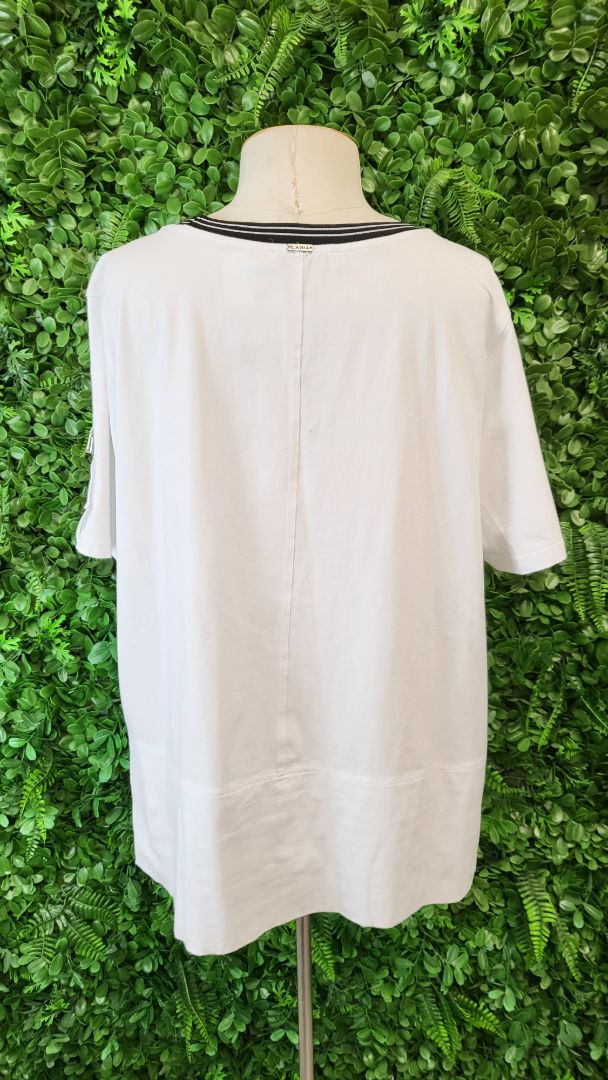 Lania The Label White Boxy Tee (16)