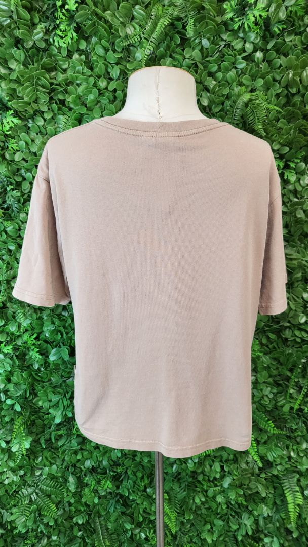 Ghanda Taupe Brand T-Shirt (10)