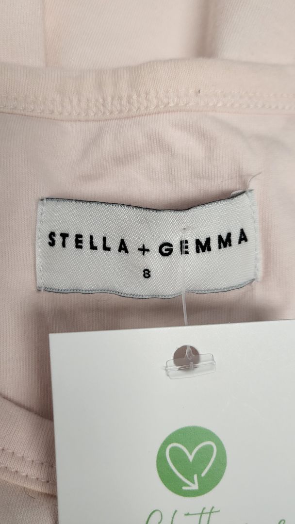 Stella+Gemma Pink Print T-Shirt (8)