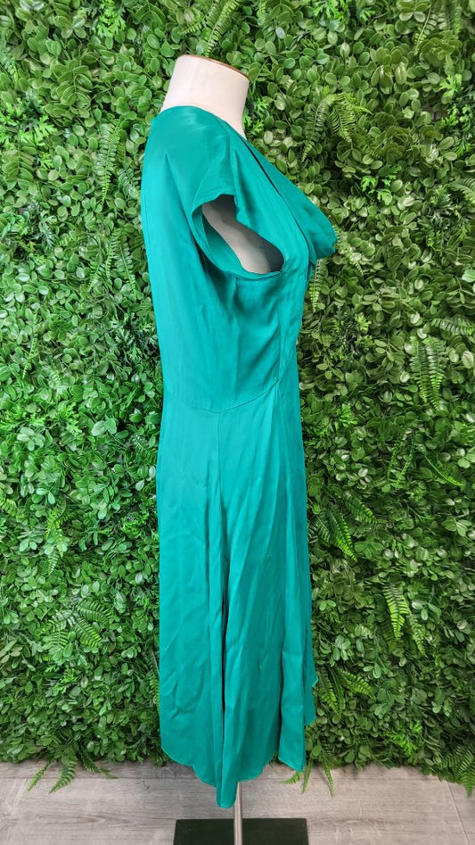 Blackstone Emerald Cowl Neck Dress BNWT (8)